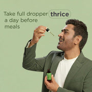 Arth Bitter Drops Weight Management Supplement - 15 Days Pack | Reduces Cravings Naturally | Improves Digestion & Bloating | With 14 Herbal Bitters, Karela, Dry Ginger, Haldi | 50ML