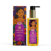 Ashpveda Ayurvedic Face Wash with Kashmiri Saffron and Neem | Natural Face Cleanser for Daily Skin Exfoliation and Brightening | Chemical Free Organic Herbal Facewash (200 ml)