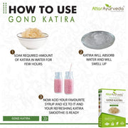 Attar Ayurveda Gond Katira Pure (Edible Gum) - 200 grams