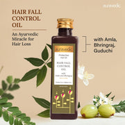 Auravedic Bhringaraj Hair Oil For Hair Fall Control Oil with Amla Mahabhringraj Oil For Hair Growth Serum For Scalp 100 ML Ayurvedic Hairoil