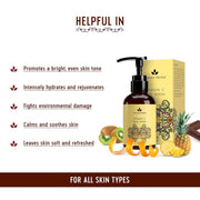 Avimee Herbal Vitamin C Face Wash for Women & Men | For Acne-Prone, Dry, Dull & Oily Skin, Illuminates Skin | Sulphate Free | 100 ml