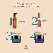 Ayurvedic Face Wash with Kashmiri Saffron and Neem | Natural Face Cleanser for Daily Skin Exfoliation and Brightening | Chemical Free Organic Herbal Facewash (200 ml)