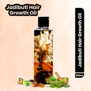 Ayurvedic Jadibuti Hair Growth Oil | Herbal Hair Oil for Hair Regrowth, Hair Fall Control, Dandruff & Scalp Care | Natural Ayurvedic Formula 200ml