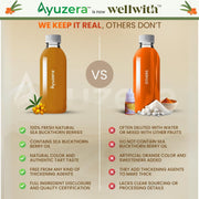 Ayuzera (Wellwith) Himalayan Sea Buckthorn Pulp Concentrate 300ml