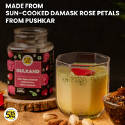 5:15 PM Gulkand 300gm | Premium Rose Petal Jam | Sun Cooked Damask Rose Gulkand| 100% Natural & Pure | Fresh Rose Petals Jam -300g