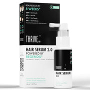 ThriveCo Hair Growth Serum 2.0 Spray | Backed by British Medical Research | Clinically Proven to Reduce Hair Fall & Boost Hair Growth | Powered by Redensyl, Procapil & Anagain | Regendil ® | Lightweight, Non-Sticky | For Men & Women – 50 ml