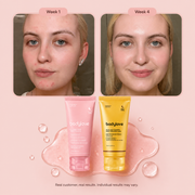 BodyLove K-Tech Combination Mask Duo | Korean Collagen Night Wrapping Mask + Kojic Acid Turmeric Ove