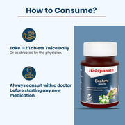 Baidyanath Brahmi Tablets - 60 Tab