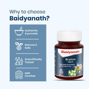 Baidyanath Brahmi Tablets - 60 Tab