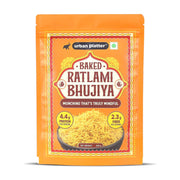 Urban Platter Mast Masala Baked Bhujiya, 200g (Better-For-You Bhujia with 4.3g, Protein & 2.1g, Fiber per Serve, Baked Not Fried)