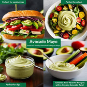 Black and Green's Extra Virgin Avocado Oil Mayonnaise (Good Fat Classic), 275 gms