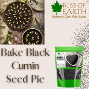 Bliss of Earth Certified Organic Black Cumin Kalonji Seeds, Nigella Seeds, 250GM
