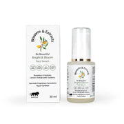 Blossoms & Extracts | Bright & Bloom Ayurvedic Face Serum | Orange Peel, Lemon & Goji Berry | Skin Brightening & Even Tone | For Dull & Pigmented Skin