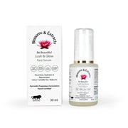 Blossoms & Extracts | Lush & Glow Ayurvedic Face Serum | Lotus, Camellia Tea & Bakuchi | Natural Glow & Hydration Boost | For All Skin Types