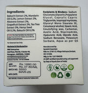 Blossoms & Extracts | Nourish & Glow Ayurvedic Face Cream | Bakuchi Oil, Mandarin & Hemp Seed Oil | Skin Repair & Radiance Boost | For Normal to Dry Skin