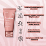BodyLove Korean Collagen Night Wrapping Peel Off Mask 100ml | Overnight Glass Skin Mask with Hydroly
