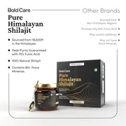 Bold Care Himalayan Shilajit Resin - Pure & Authentic, 10 gm (Pack of 1)
