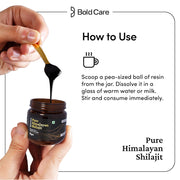 Bold Care Himalayan Shilajit Resin - Pure & Authentic, 10 gm (Pack of 1)