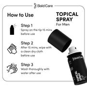 Bold Care EXTEND™ Topical Non-Transferable Spray for Men (Pack of 1)
