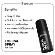 Bold Care EXTEND™ Topical Non-Transferable Spray for Men (Pack of 1)