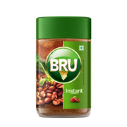Bru Instant | Aromatic Coffee From South Indian Plantations | Premium Blend of Robusta & Arabica Beans For a Rich Coffee Experience | Bag, 100g