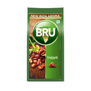 Bru Instant | Aromatic Coffee From South Indian Plantations | Premium Blend of Robusta & Arabica Beans For a Rich Coffee Experience | Bag, 100g