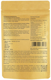 CARMEL ORGANICS Herbal Face Mask Powder 100gm – Blend of 8 Natural Herbs for Glowing Skin, Detox, and Nourishment – All-Natural Skincare Formula, No Added Preservatives