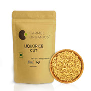 CARMEL ORGANICS Liquorice(Mulethi) Root Cut (200 Grams)