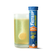 Fast&Up Reload (5 Litres) Low Sugar energy drink for Instant Hydration- 20 Effervescent Tablets with all 5 Essential Electrolytes + Added Vitamins -Certified Electrolytes Drink- Lime and Lemon flavour