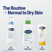 Cetaphil Foaming Face Wash, Gentle Foaming Cleanser For All Skin Types - 236 Ml| Foaming Face Wash With Vitamin E, B5| Dermatologist Recommended| Paraben, Sulphate Free