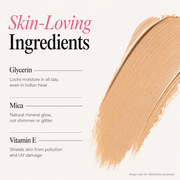 BodyLove Colour Adapting Foundation 30ml with SPF 15 | Shade-Adapting Skin Tone Matching Foundation 