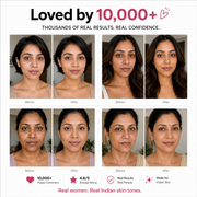 BodyLove Colour Adapting Foundation 30ml with SPF 15 | Shade-Adapting Skin Tone Matching Foundation 