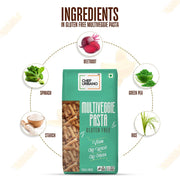 Chef Urbano Gluten Free Multi Veggie Fusilli Pasta 250 Gms| No Maida | No Wheat | No Transfat | Healthy Pasta | High Fibre | High Protein