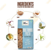 Chef Urbano Gluten Free Multigrain Fusilli Pasta 250 Gms | No Maida | No Wheat | No Transfat | Healthy Pasta | High Fibre | High Protein