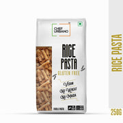Chef Urbano Gluten Free Rice Fusilli Pasta 250 Gms | No Maida | No Wheat | No Transfat | Healthy Pasta | High Fibre | High Protein