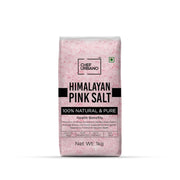 Chef Urbano Himalayan Pink Salt 1 kg | 100% Pure & Natural | Mineral Rich Salt | Low Sodium | Packed with 84 Minerals