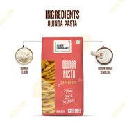 Chef Urbano Quinoa Pasta Penne | 300 Gms | No Maida | No Wheat | No Transfat | Healthy Pasta | High Fibre | High Protein
