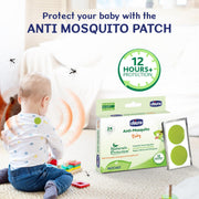 Chicco Anti-Mosquito Baby Patches with the natural protection of 12+ Hours,