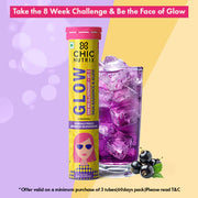 Glow – Glutathione Tablets for Skin Glow & Even-Toned Skin - Strawberry & Lemon