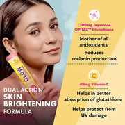 Glow – Glutathione Tablets for Skin Glow & Even-Toned Skin - Strawberry & Lemon
