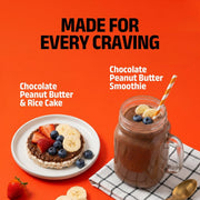 Pintola Peanut Butter Chocolate Flavour Crunchy - 24g Protein & 7.9g Dietary Fiber, Made with Premium Roasted Nuts & Cocoa, Gluten Free, Zero Cholesterol & Trans Fat, Vit E & B3, Dark Chocolate