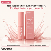 BodyLove Korean Retinol Under Eye Balm Stick | 7-in-1 Eye Care with Retinol, Peptides, Marine Collag