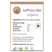 Conscious Food Organic Saffron, 1Gram,