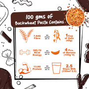 CookGarden Buckwheat Penne Pasta 300g | Healthy Multigrain Pasta with Semolina | High Protein, Calcium Rich & Fiber Packed | No Maida Alternative | Wholesome Buckwheat Penne for Everyday Cooking