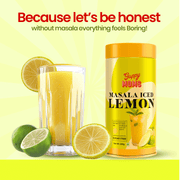 Guppy Moms Masala Iced Lemonade (Sugar-Free) | The Spicy, Savory, Party-Perfect Guilt-Free Drink - Pack of 1 - 200g