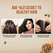 Dabur Cold Pressed 100% Pure Castor (Arandi) Oil - 200ml | Promotes Hair Growth, Hydrates Skin & Reduces Wrinkles | Rich in Vitamin E, Omega 6 & 9 | No Mineral Oil, No Hexane & No Added Silicones