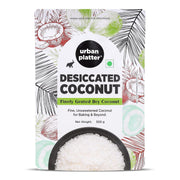 Urban Platter Desiccated Coconut, 500g (Unsweetened and Finely Grated, Ideal for Baking & Confectionery)