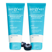Dot & Key Barrier Repair Moisturizer For Normal, Dry, Combination & Sensitive Skin | 120 Hrs Moisturization, With 5 Ceramides & Hyaluronic | Repairs Damaged Skin Barrier, Non-Comedogenic | 100g