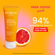 Dot & Key Vitamin C + E super bright gel face wash 100ml