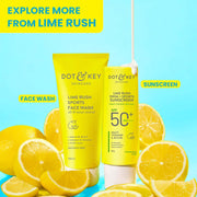 Dot & key lime rush face wash 100ml